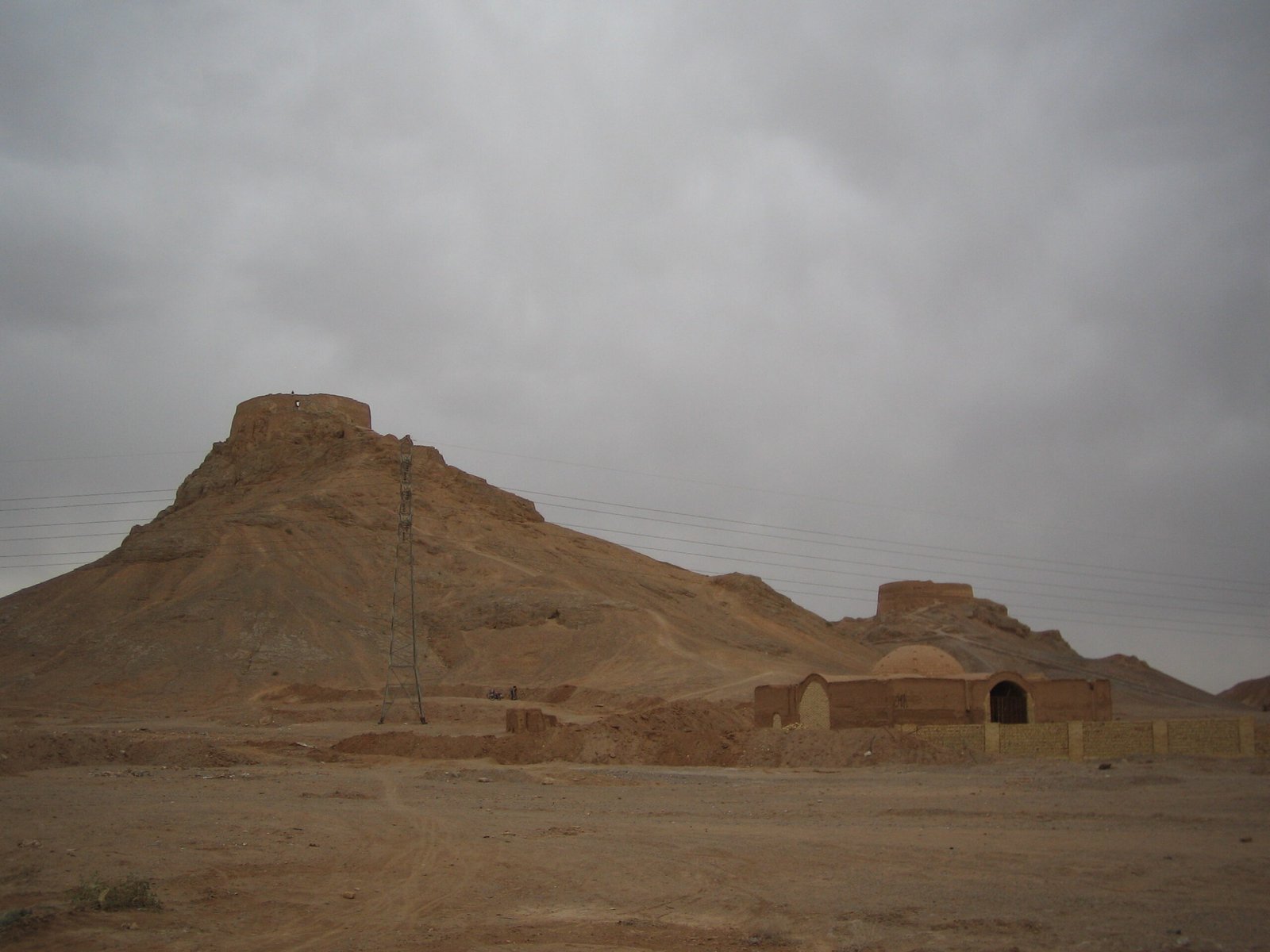 Zoroastrian Sky Burials (Persia) (image credits: wikimedia)