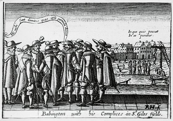 The Failed Plot to Kill Queen Elizabeth I – Babington Plot (1586) (image credits: wikimedia)