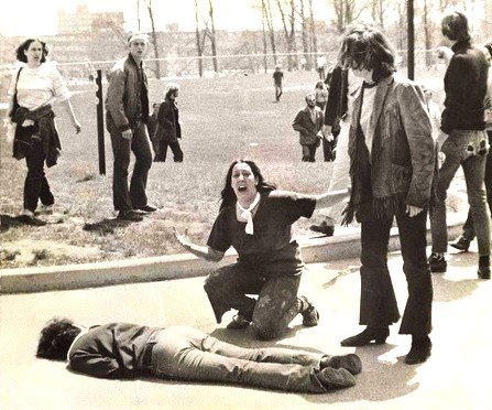 The Kent State Shooting Photo (1970) (image credits: wikimedia)