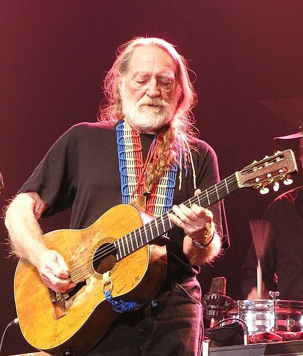 Willie Nelson – “On the Road Again” (image credits: wikimedia)