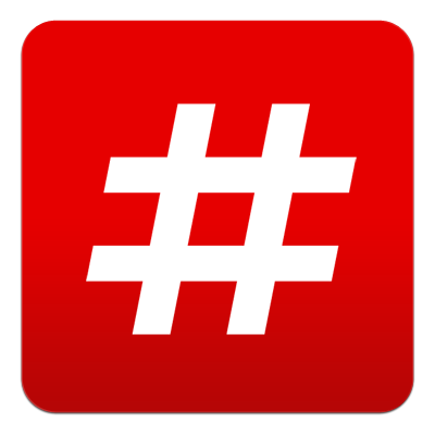 Hashtag (#) (image credits: wikimedia)