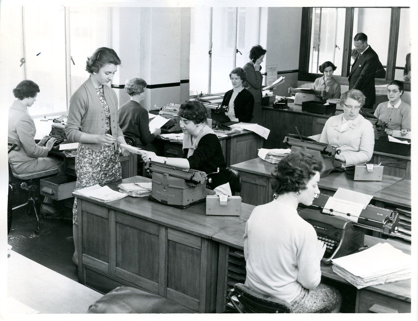 20. Typist Pool Member (image credits: wikimedia)