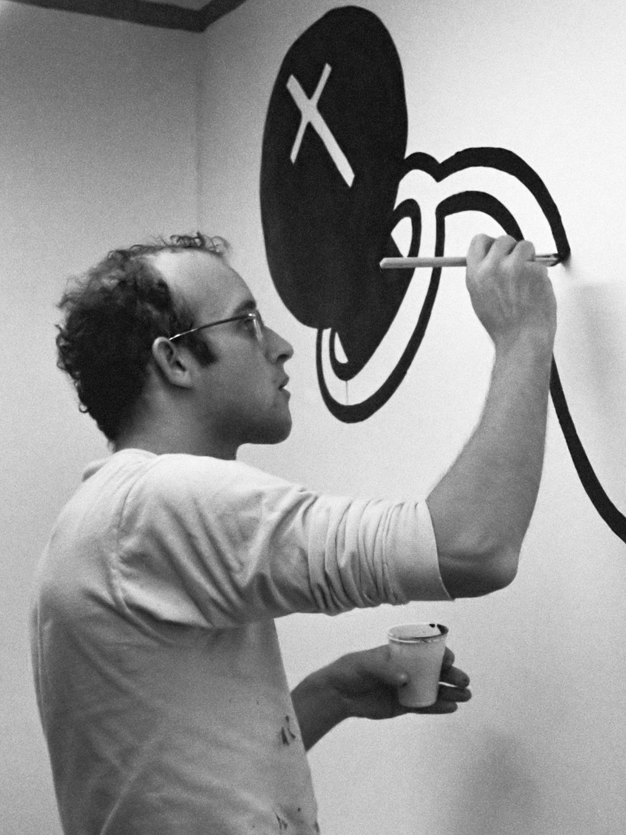 Keith Haring – Ignorance = Fear / Silence = Death (1989) (image credits: wikimedia)