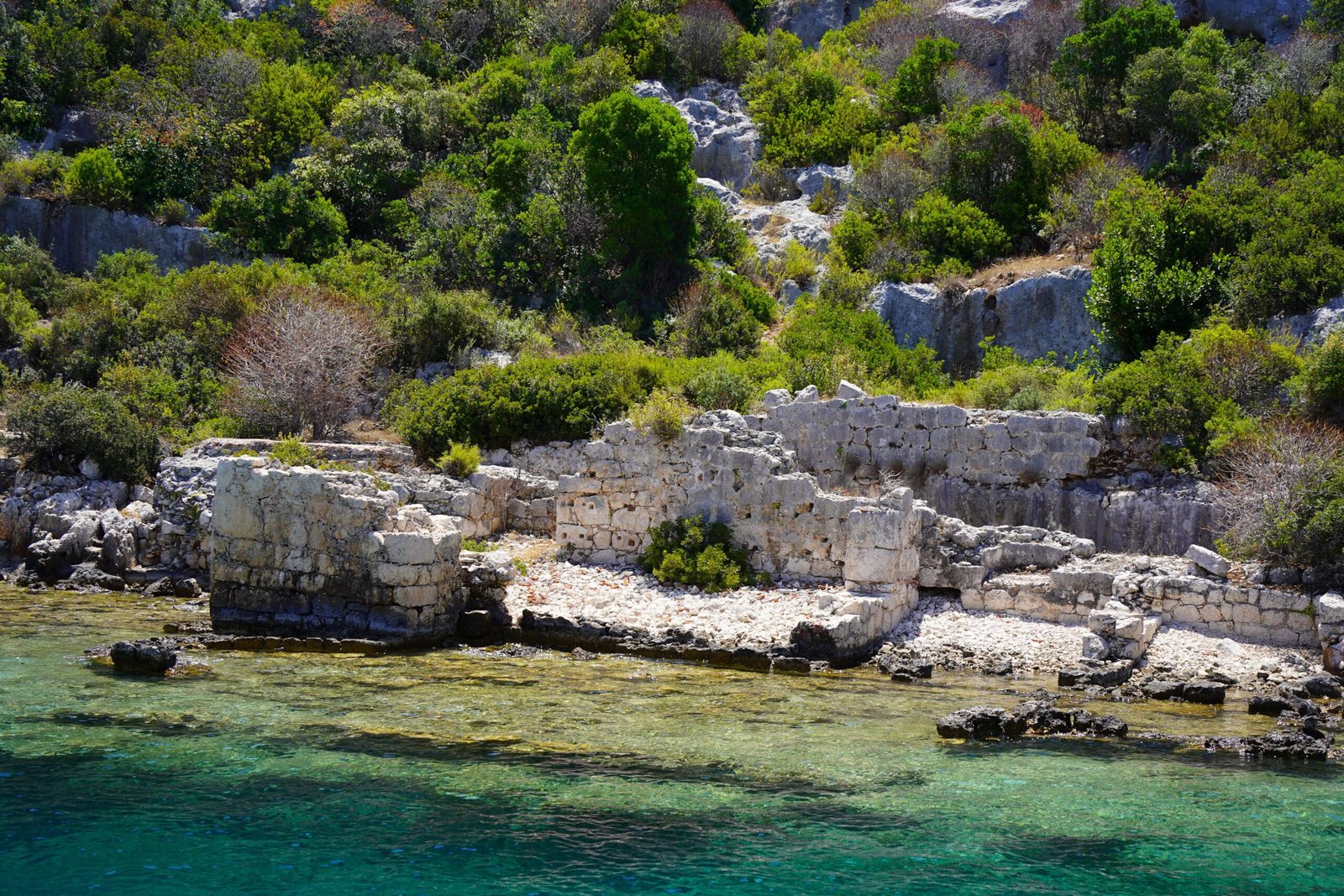 Kekova – A Sunken Lycian City in Turkey (image credits: wikimedia)