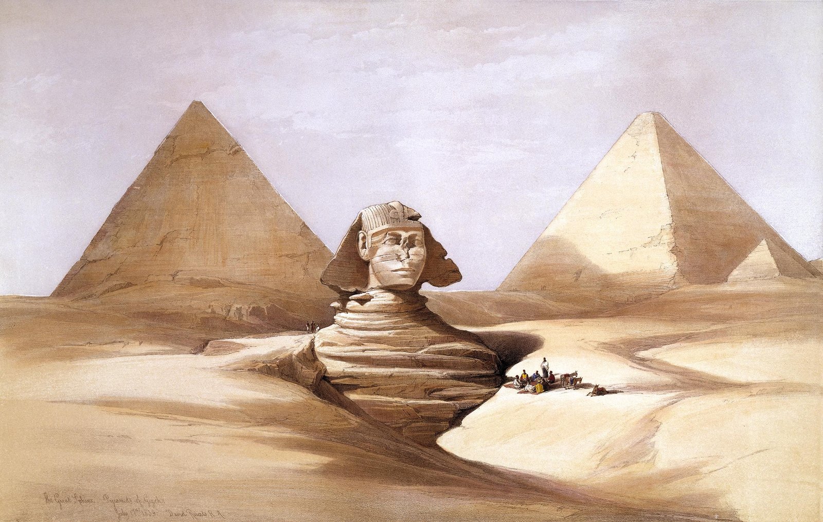 The Pyramids of Egypt (image credits: wikimedia)