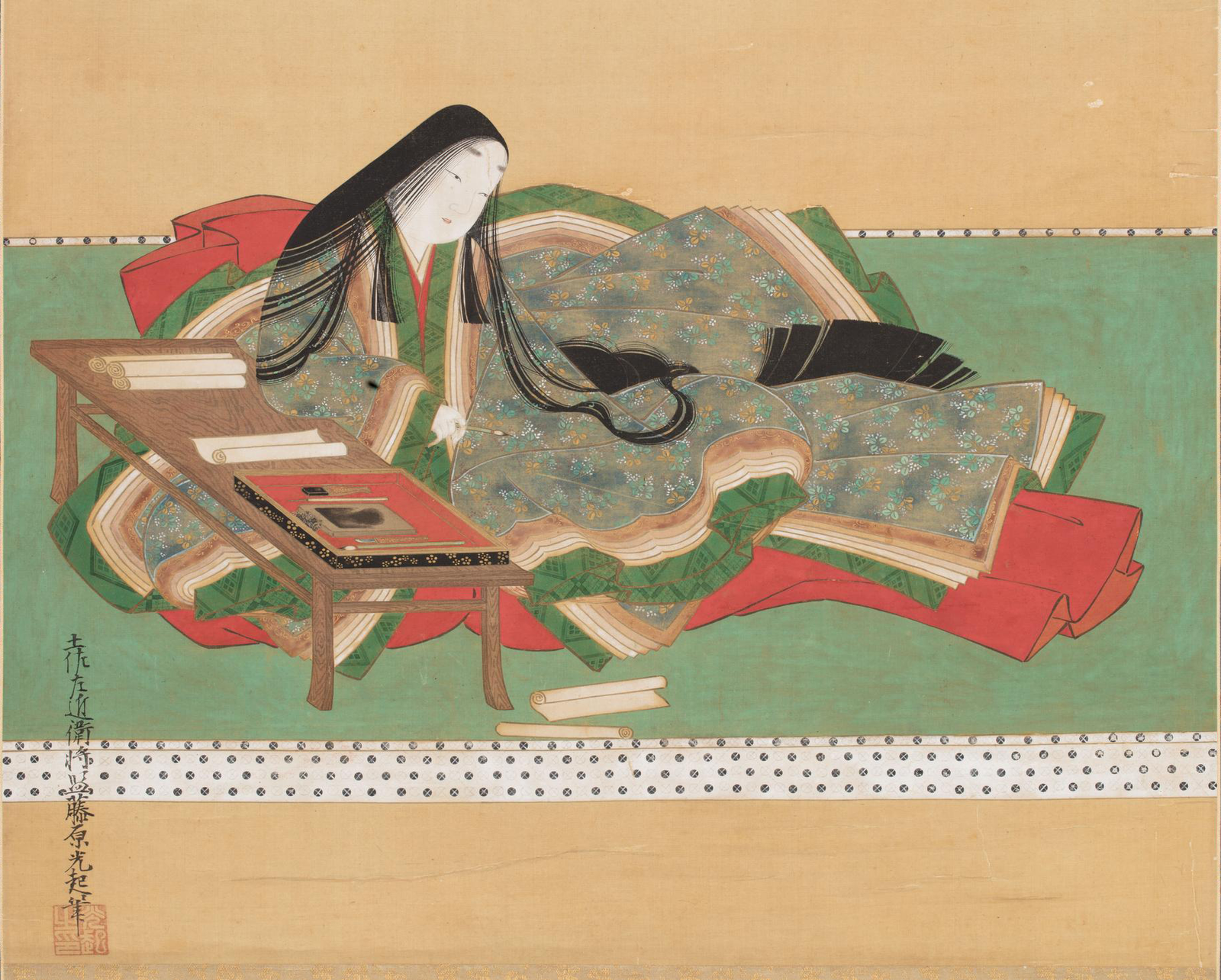 The Tale of Genji by Murasaki Shikibu (image credits: wikimedia)