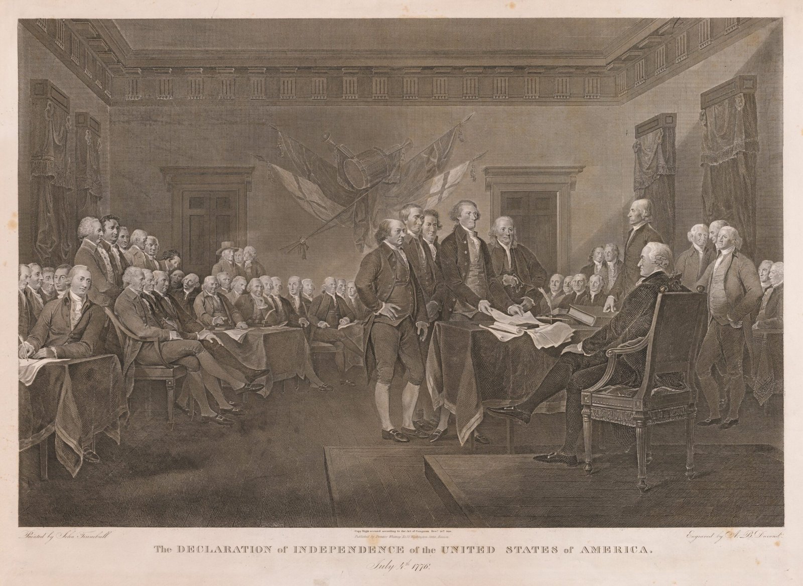 The Signing of the Declaration of Independence (image credits: wikimedia)