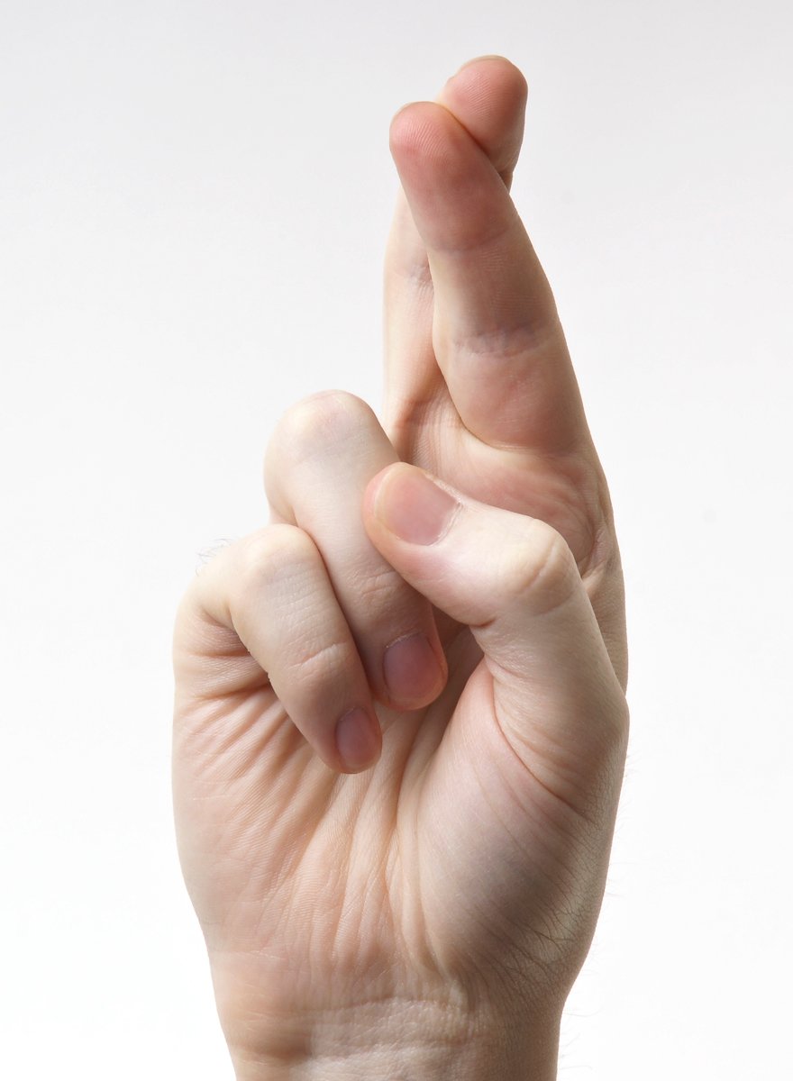 Cross Your Fingers (image credits: wikimedia)