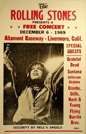 Altamont Free Concert (1969) – Violence and Death (image credits: wikimedia)