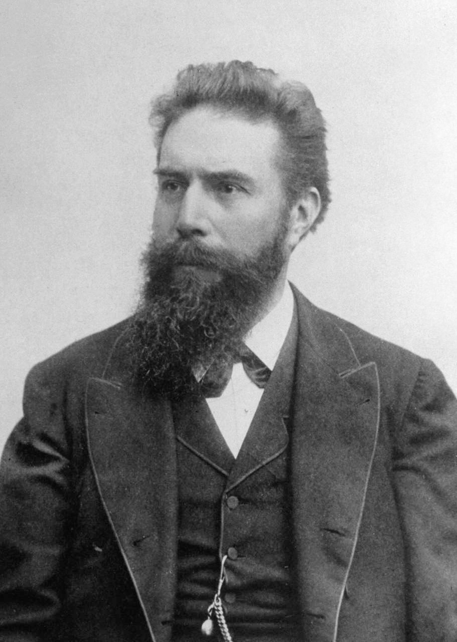 X-rays – Wilhelm Roentgen (1895) (image credits: wikimedia)