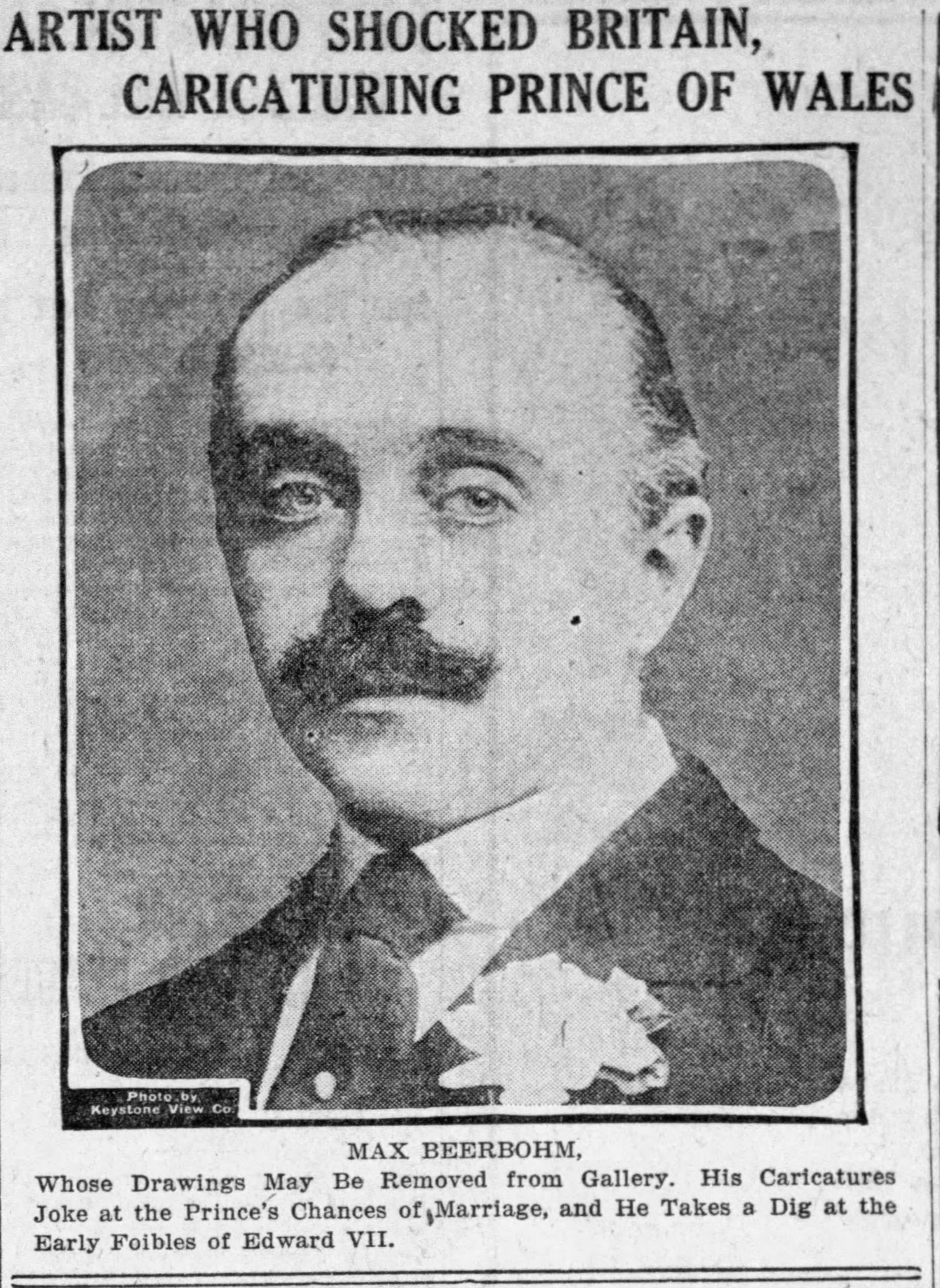 Zuleika Dobson by Max Beerbohm (image credits: wikimedia)