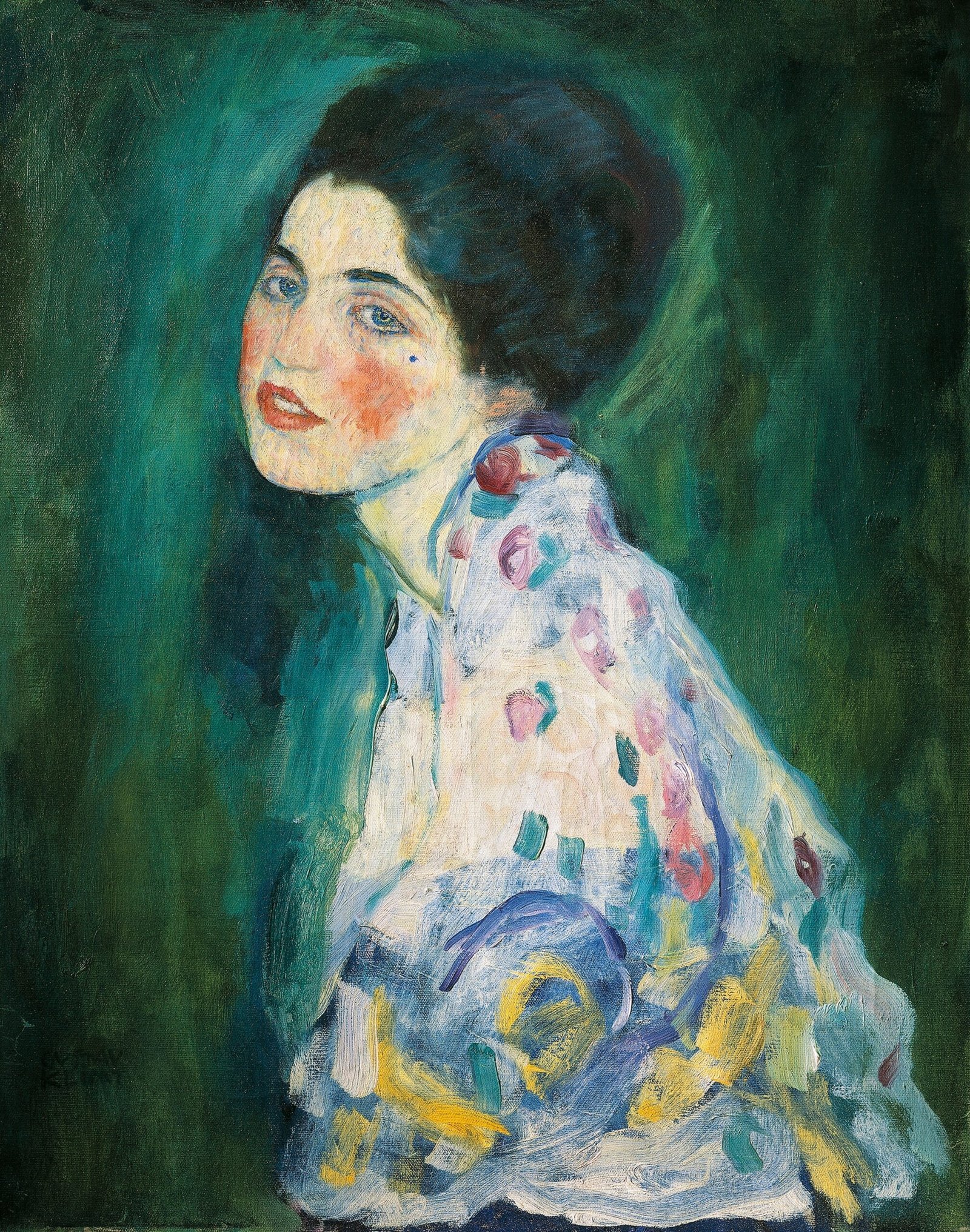 Gustav Klimt – Portrait of a Lady (1916–1917) (image credits: wikimedia)