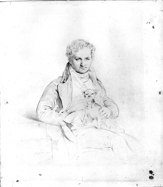 Jean-Auguste-Dominique Ingres – Portrait of Jacques de Norvins (1811–12) (image credits: wikimedia)