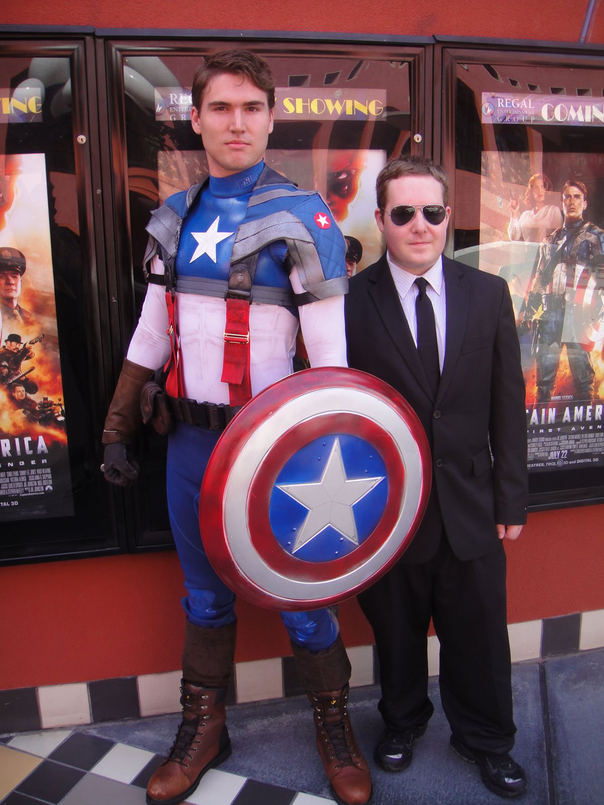 Captain America’s Shield – Iron Man (2008) (image credits: wikimedia)