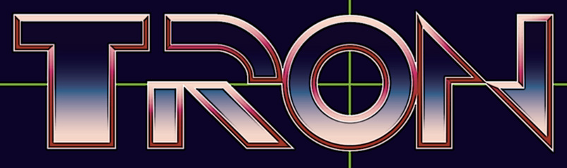 Pac-Man Easter Egg – Tron (1982) (image credits: wikimedia)