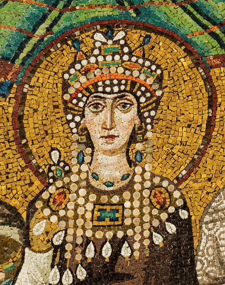 Theodora (c. 500–548, Byzantine Empire) (image credits: wikimedia)