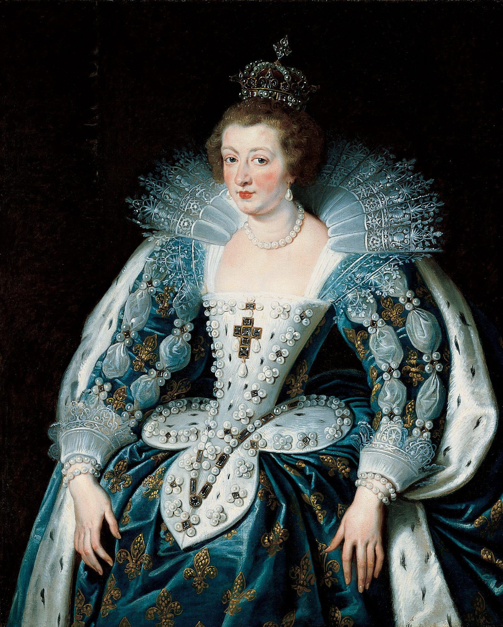 Anne of Austria (1601–1666, France) (image credits: wikimedia)