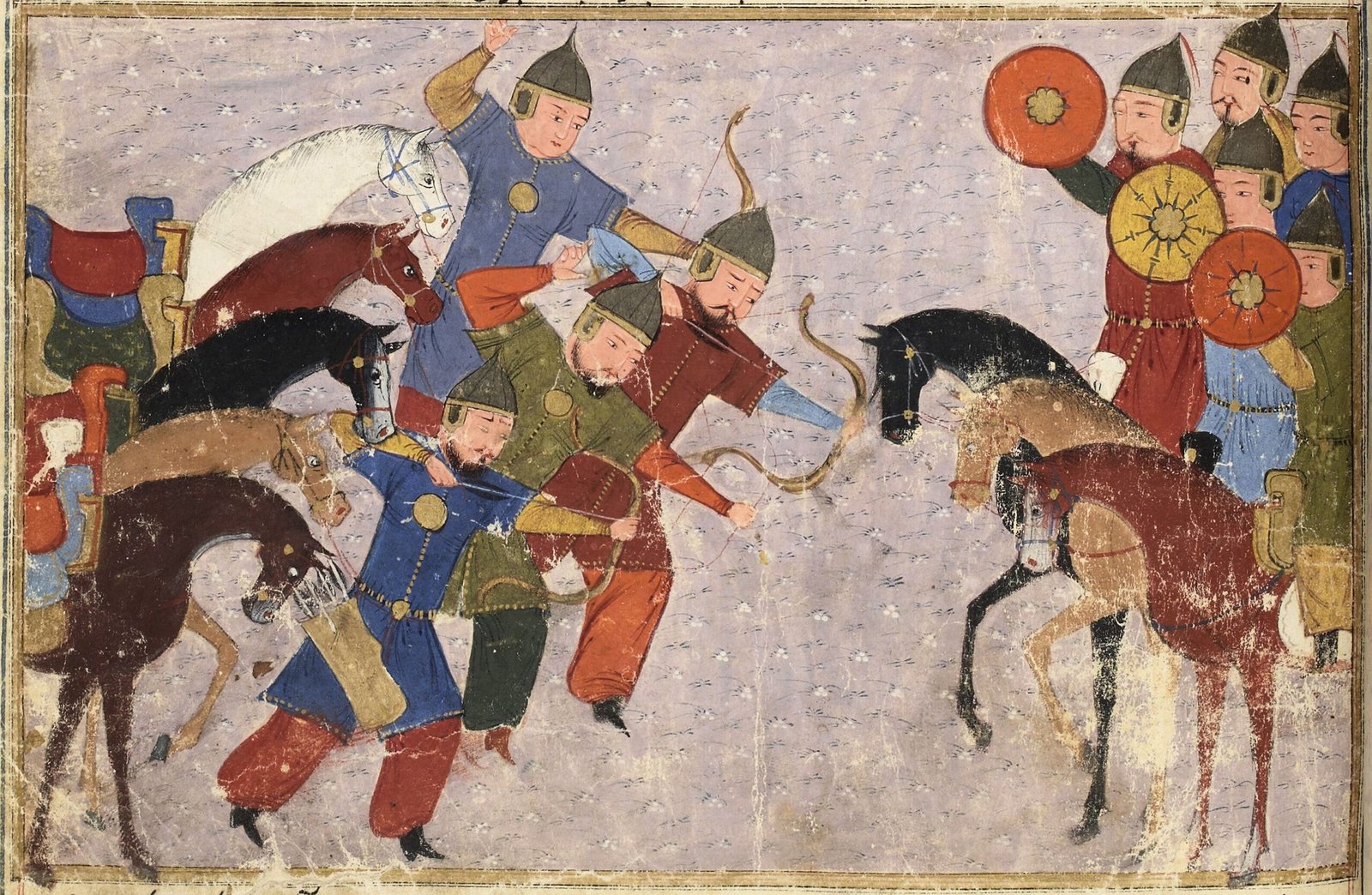 The Mongol Feigned Retreats (13th Century) (image credits: wikimedia)