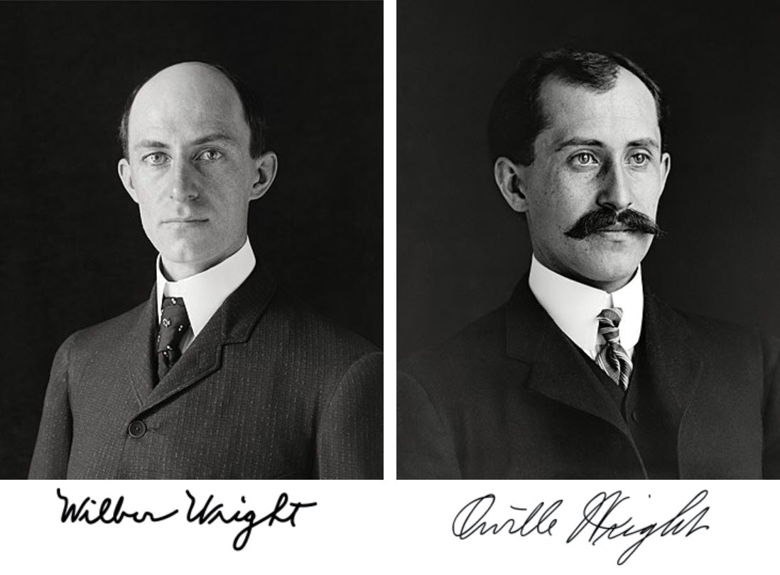 The Wright Brothers and Flight (image credits: wikimedia)