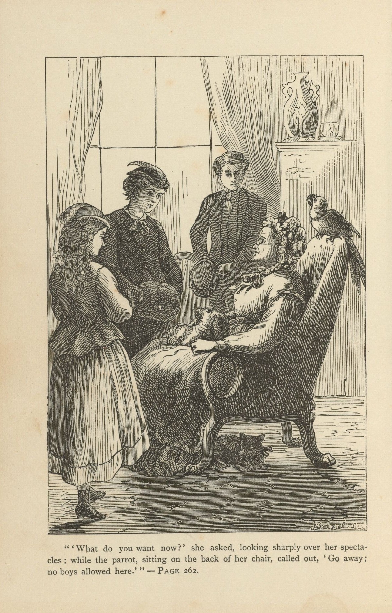 The Little Women (Meg, Jo, Beth, and Amy March) (image credits: wikimedia)