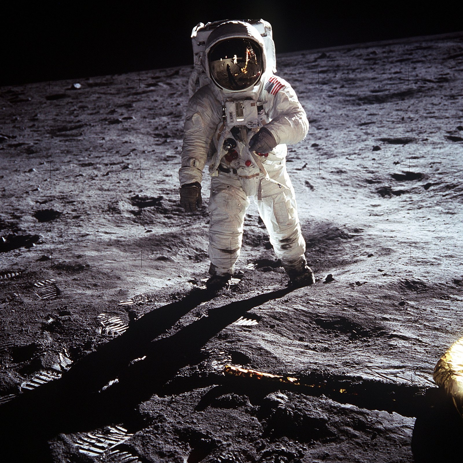 Neil Armstrong – Moon Landing (1969) (image credits: wikimedia)