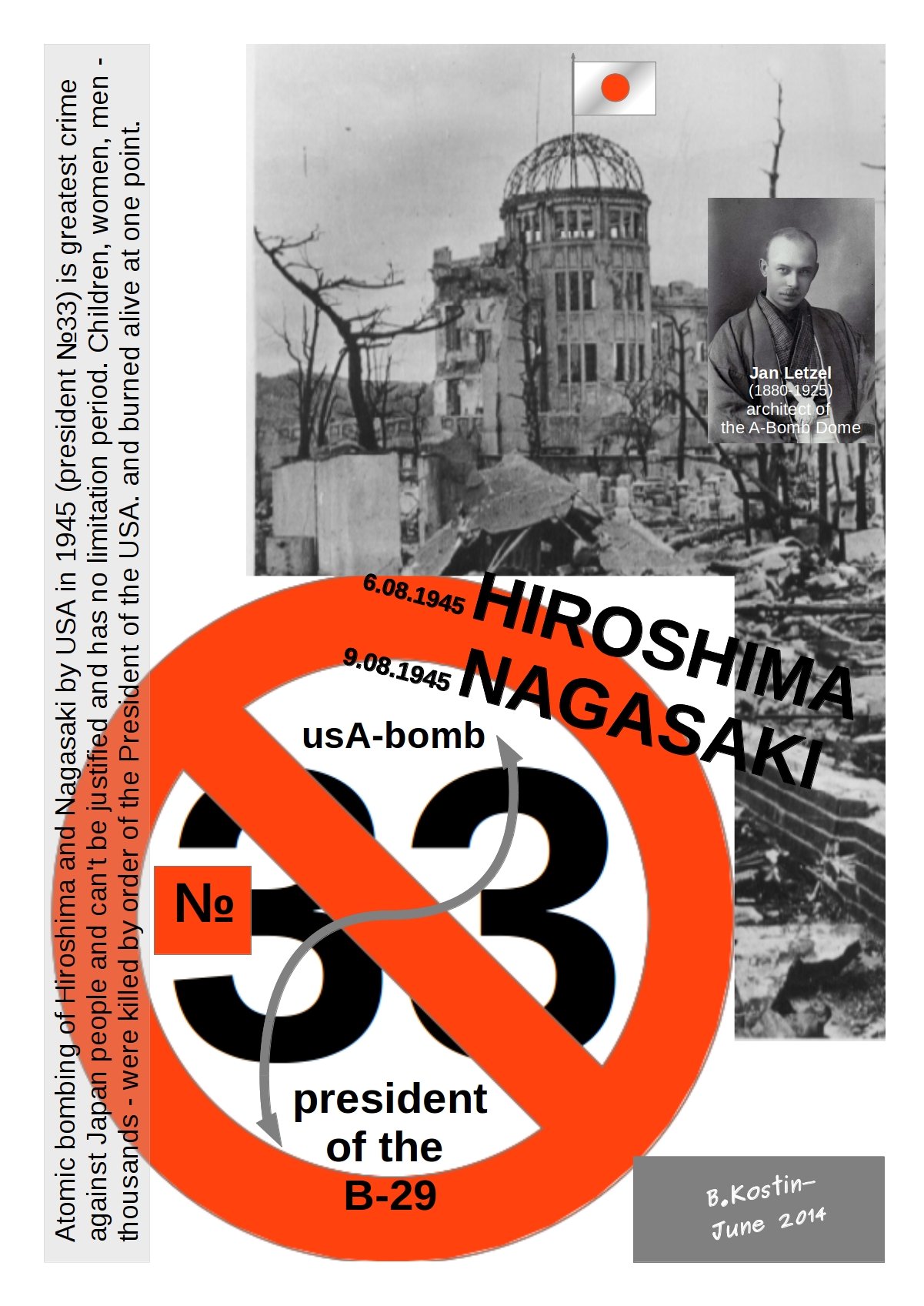 The Bombing of Hiroshima (1945) (image credits: wikimedia)