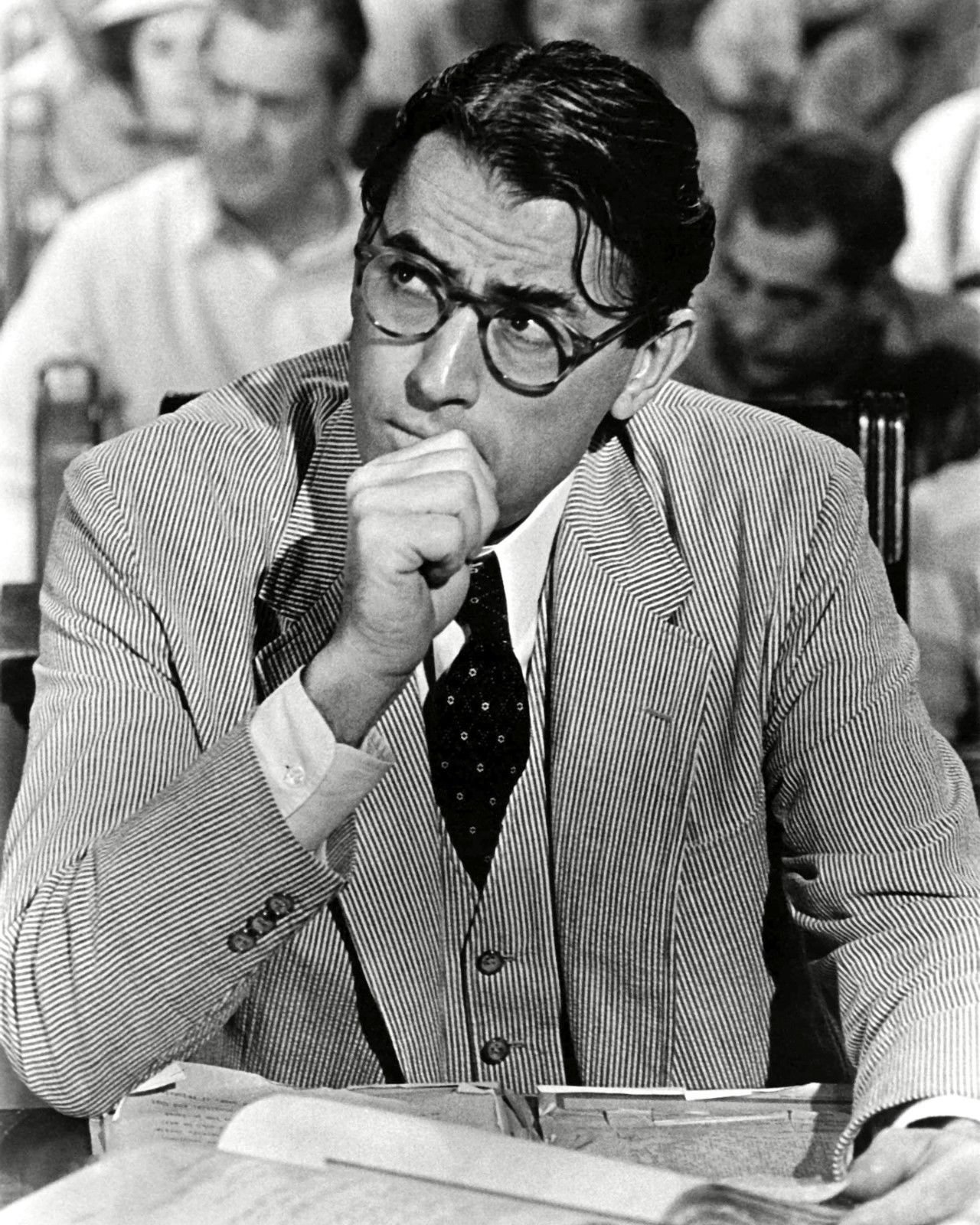 Atticus Finch (To Kill a Mockingbird by Harper Lee) (image credits: wikimedia)