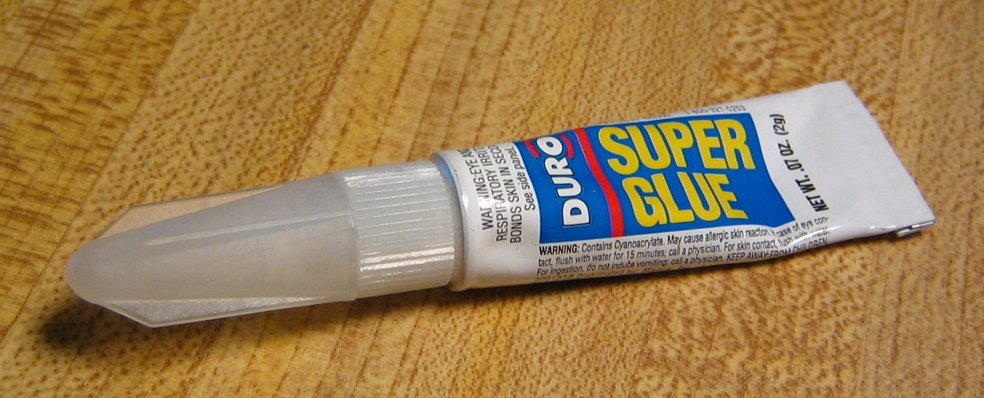 Super Glue (image credits: wikimedia)