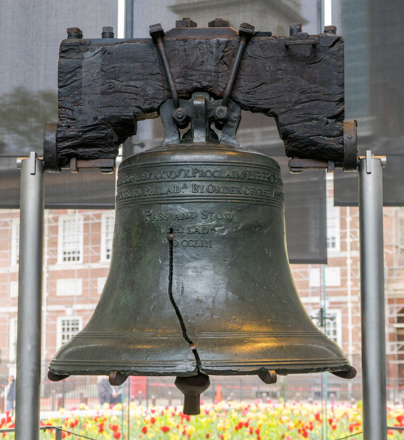 The Liberty Bell: The Crack Heard Round the World (image credits: wikimedia)