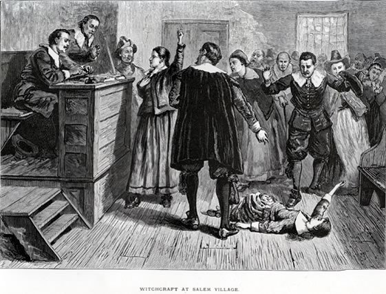 Salem Witch Trials Burned People at the Stake (image credits: wikimedia)