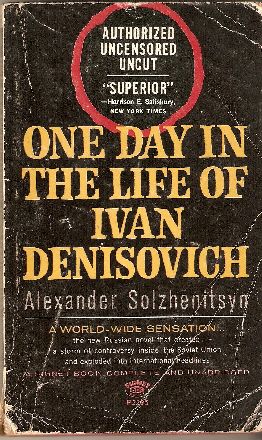One Day in the Life of Ivan Denisovich by Aleksandr Solzhenitsyn (image credits: wikimedia)