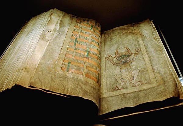 The Codex Gigas by Anonymous (image credits: wikimedia)