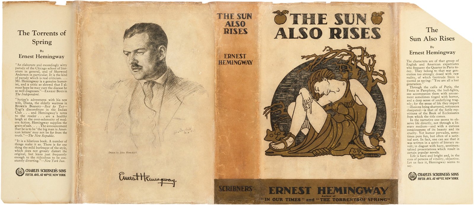 The Sun Also Rises – Ernest Hemingway (image credits: wikimedia)