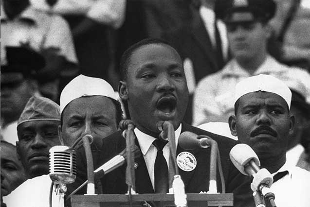 Martin Luther King Jr.’s “I Have a Dream,” 1963 (image credits: wikimedia)