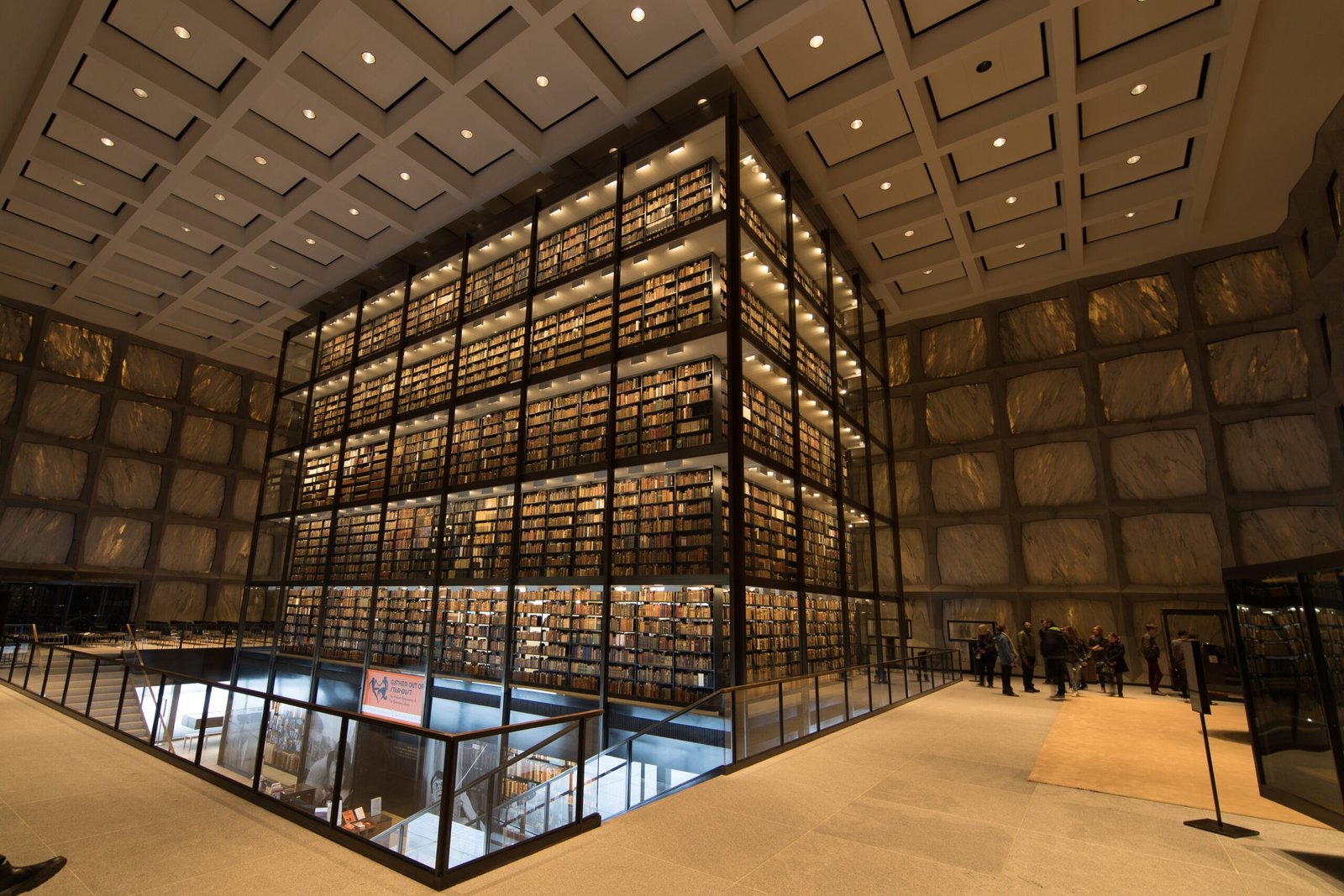 The Beinecke Rare Book & Manuscript Library: Yale’s Glass Fortress (image credits: wikimedia)