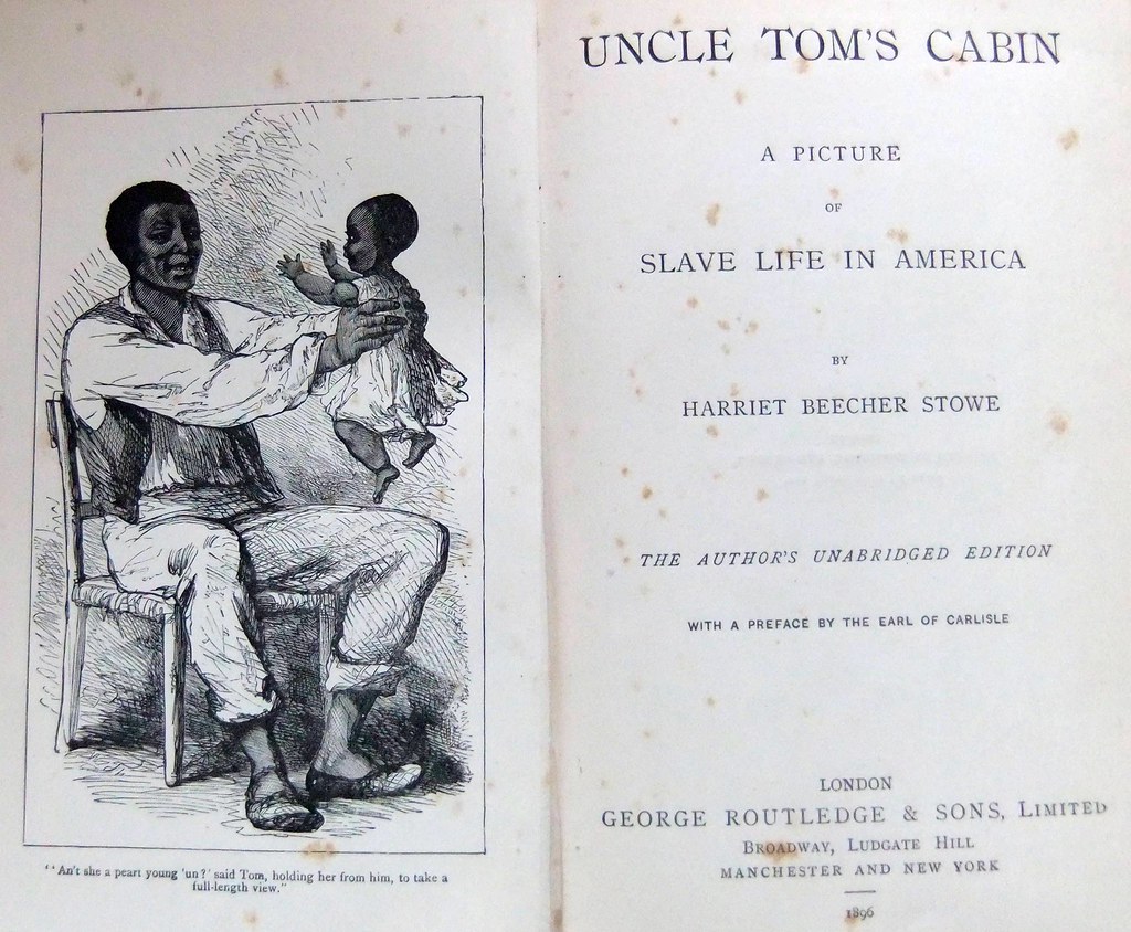 1. “Uncle Tom’s Cabin” by Harriet Beecher Stowe (image credits: flickr)