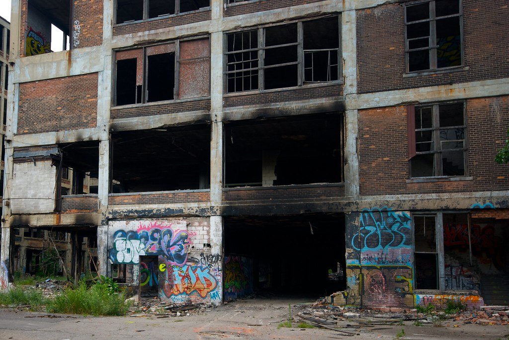 Detroit: The Motor City’s Unraveling (image credits: flickr)
