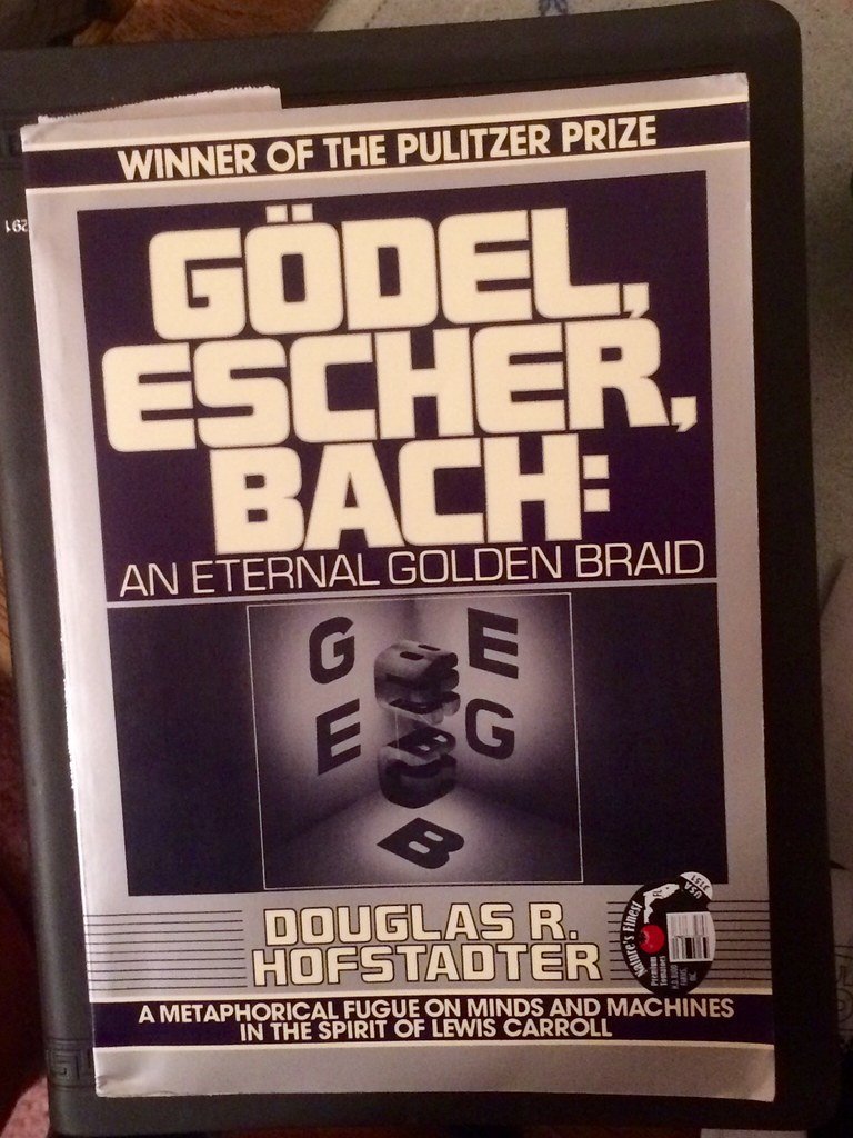 Gödel, Escher, Bach: An Eternal Golden Braid by Douglas Hofstadter (image credits: flickr)