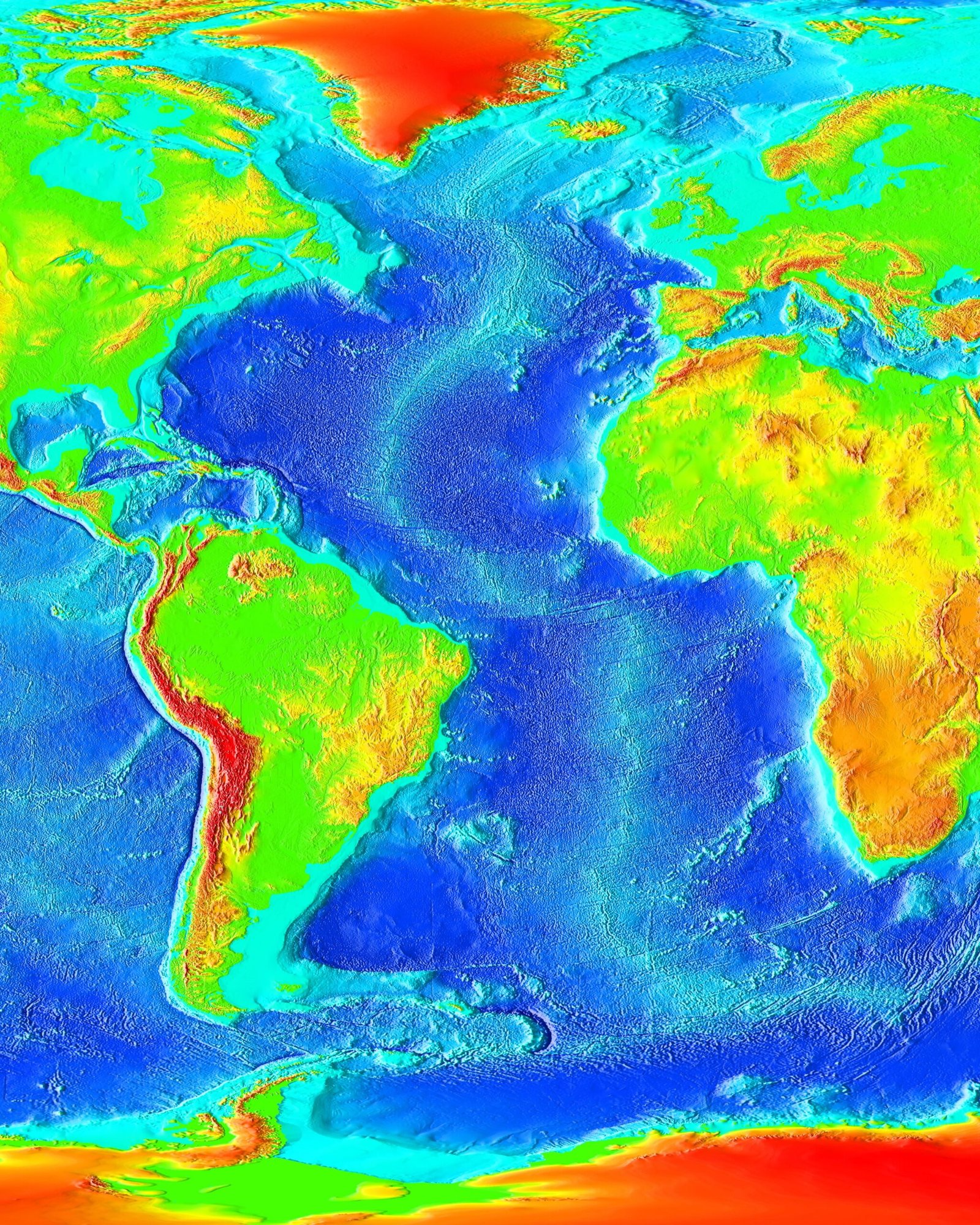 The Atlantic Ocean is Actually Growing (image credits: wikimedia)