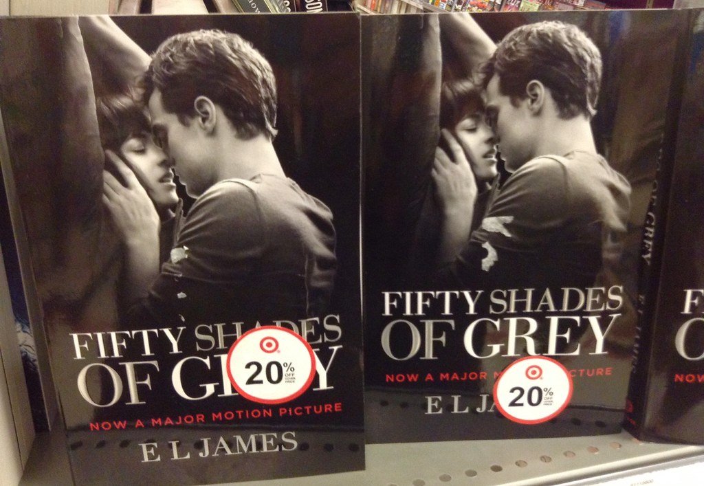 14. E.L. James – “Fifty Shades of Grey” (image credits: flickr)