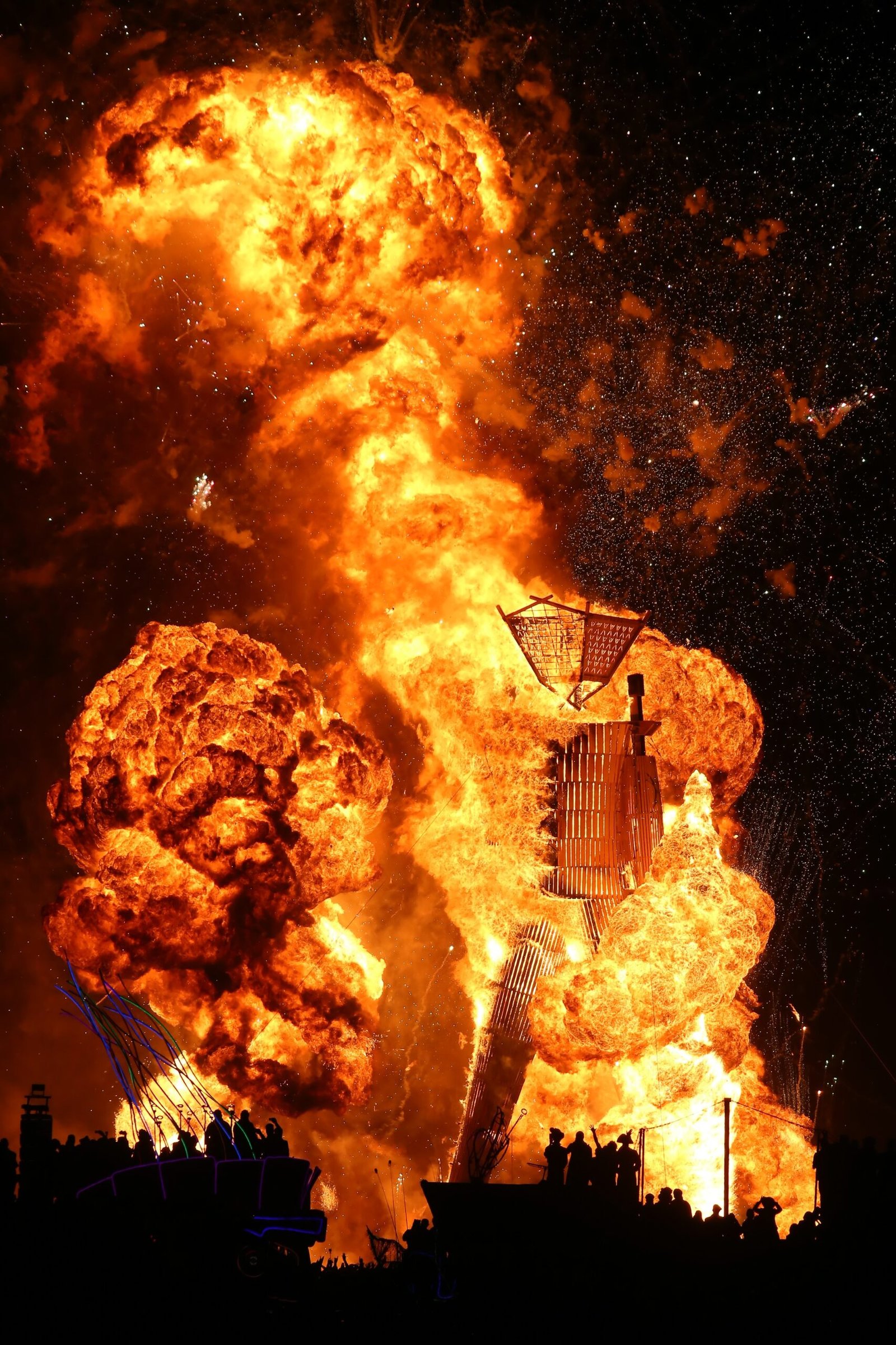 3. A Desert Oasis With Fire-Breathing Art Installations—Name This One (image credits: wikimedia)