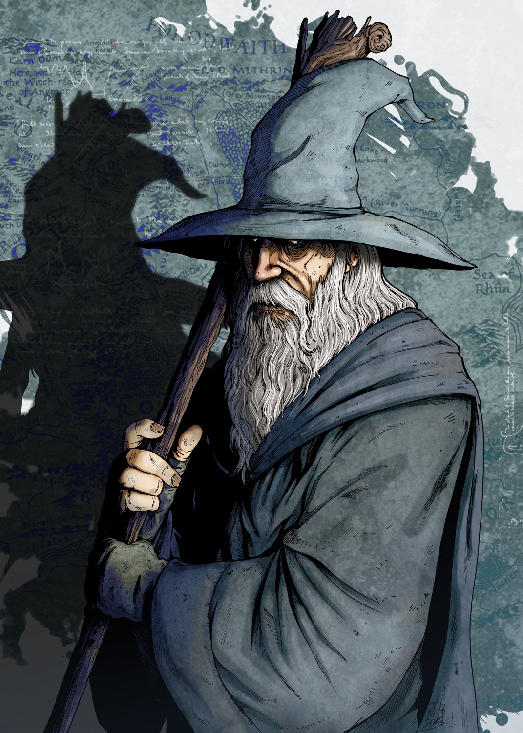 Gandalf: The Wise Guide (image credits: wikimedia)