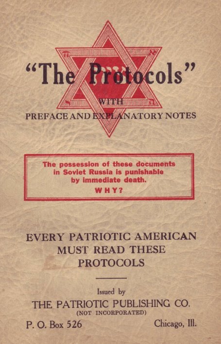 11. The Protocols of the Elders of Zion (image credits: wikimedia)
