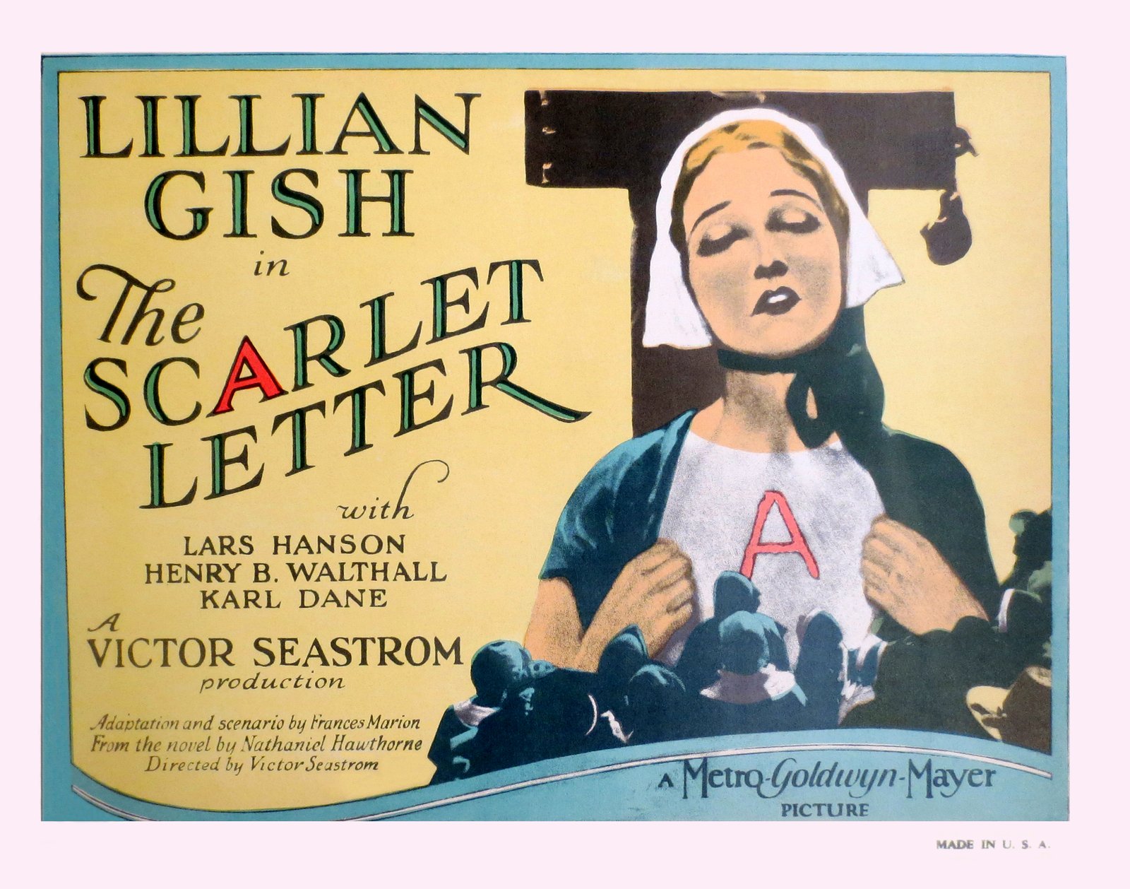 The Scarlet Letter (1850) – Nathaniel Hawthorne: America's First Psychological Thriller (image credits: wikimedia)