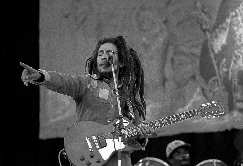 “Redemption Song” by Bob Marley – Liberation and Hope (image credits: wikimedia)