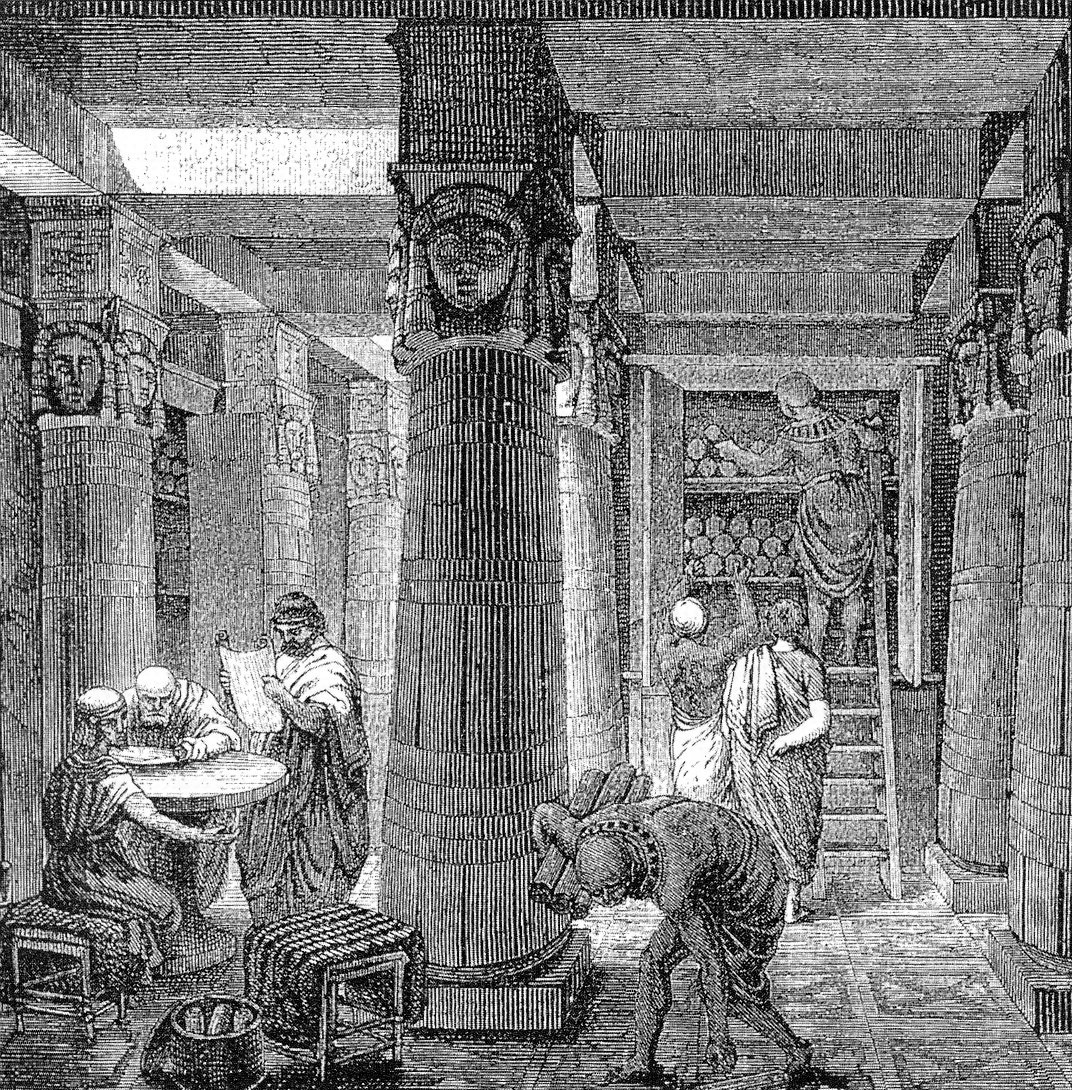 The Library of Alexandria’s Vanished Treasures (image credits: wikimedia)