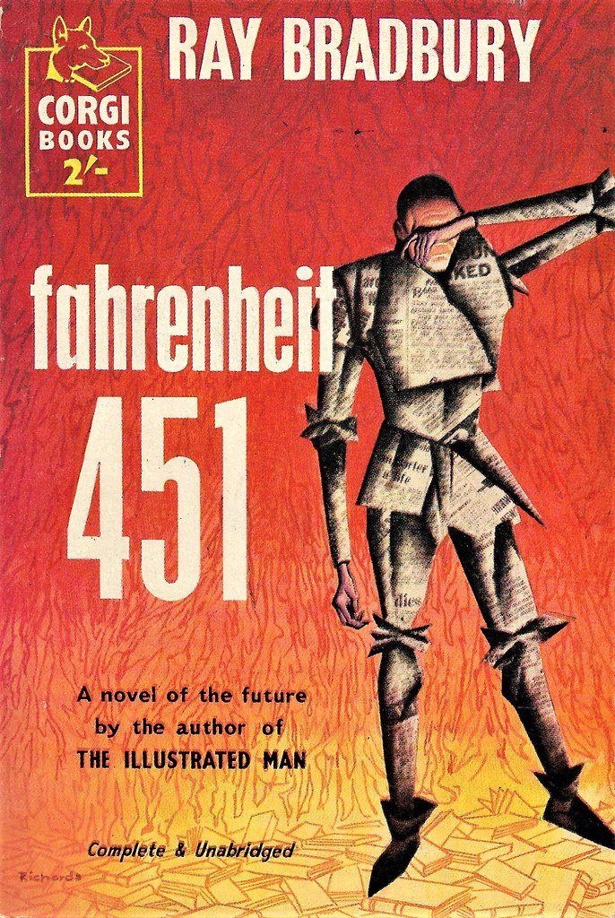 13. Fahrenheit 451 by Ray Bradbury (image credits: flickr)