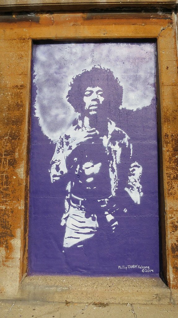 Purple Haze - Jimi Hendrix (1967) (image credits: flickr)