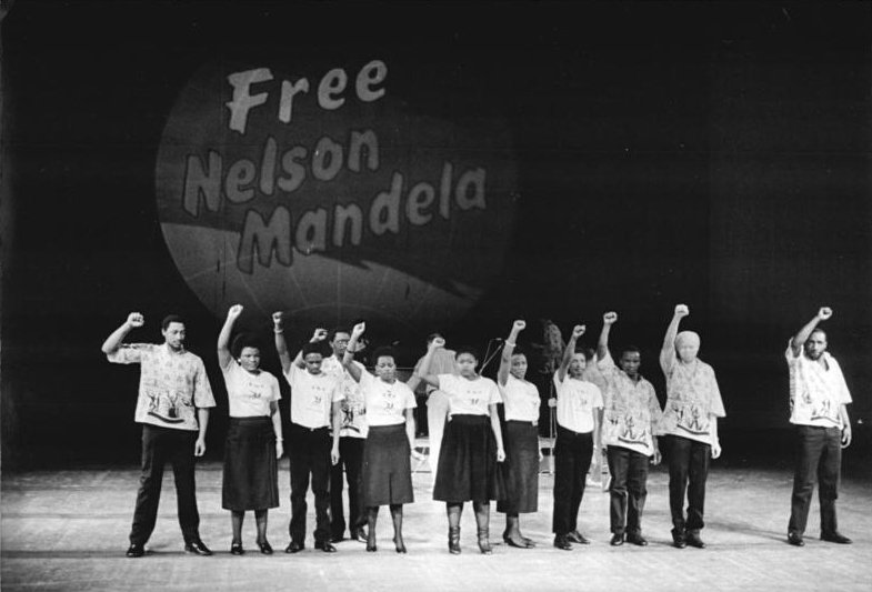 Anti-Apartheid Songs and the Free Nelson Mandela Campaign (image credits: wikimedia)