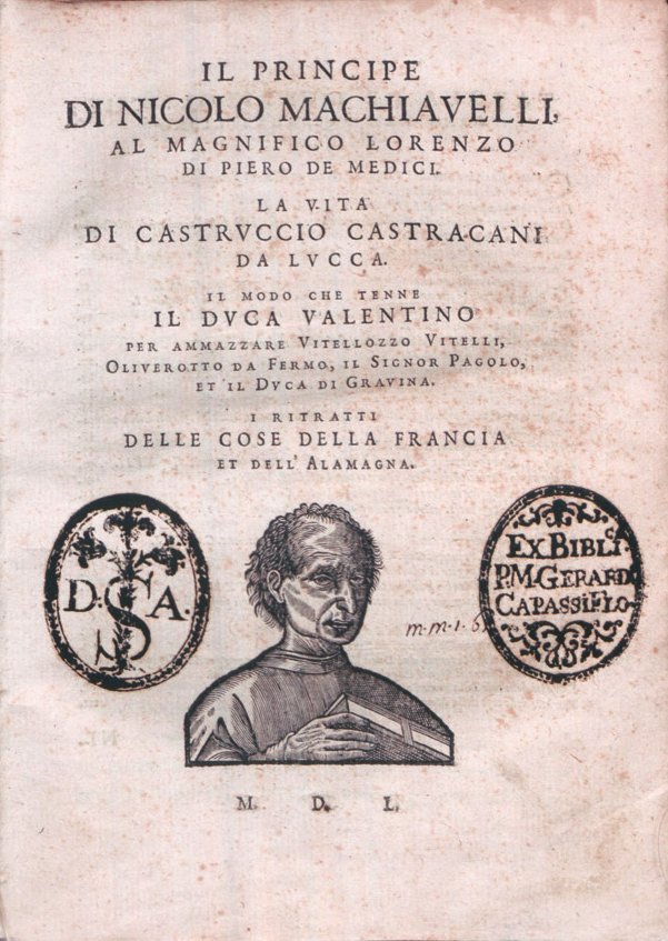 The Prince by Niccolò Machiavelli - Redefining Political History (image credits: wikimedia)